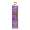 2"x8" Participant Stock Event Ribbons (Swimming) Carded